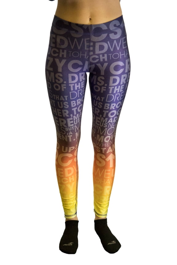 Women's Performance Leggings, Stand Up To Cancer, X-Small
