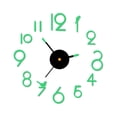 thumbnail image 1 of TERGAYEE 3D DIY Wall Clock,Frameless Large 3D Luminous Modern Wall Clock Mirror Stickers Decor for Office Living Room Bedroom Home Decorations, 1 of 5