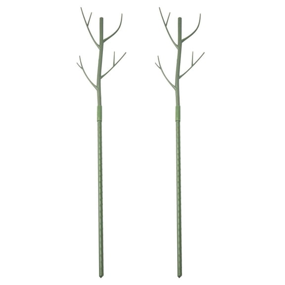 TERGAYEE Adjustable Twig Plant Support Stakes,Trellis for Potted Plants Flower Supports,Detachable Twig Plant Support Stakes for Indoor Outdoor Plants Potted Plants Flower