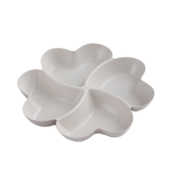 Vikakiooze Appetizer Serving Platter,Divided Snack Serving Platter Food Tray Nut and Candy Serving Platter Veggie Fruit Dish Platter