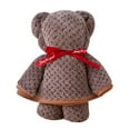 thumbnail image 1 of TERGAYEE Bath Towels,Cute Bear Cotton Soft Decorative Towel for Bathroom,High Density Coral Fleece Gift Pineapple Plaid Towel Gift Bear Towel, 1 of 4