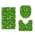 thumbnail image 1 of Vikakiooze Bathroom Rugs Sets,Printing Modern Mat,Bath Mat Set for Bathroom Floor with Toilet Rugs for Tub,Washable Shower Mat, 1 of 8