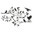 thumbnail image 1 of TERGAYEE Birds Trees Wall Sticker,DIY Removable Wall Art Decal Mural Peel and Stick Wallpaper for Bedroom,Farmhouse,Living Room and Decor Black, 1 of 5