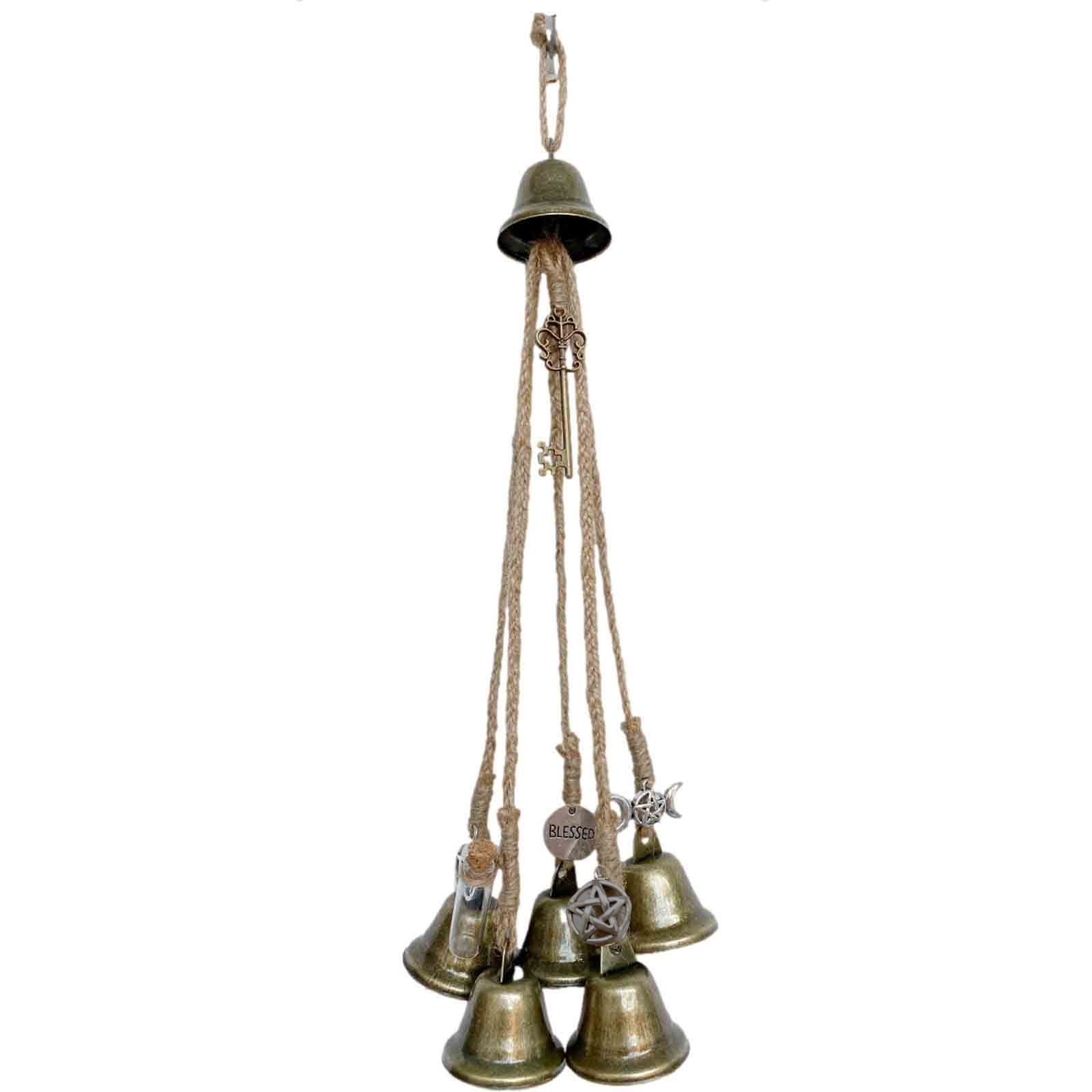 TERGAYEE Blessing Bells,Wind Bell Ancient Handmade Wind Chimes Good