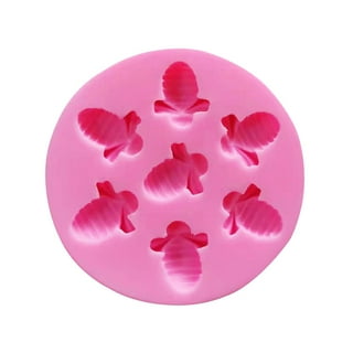 Mujiang Bumble Bee Silicone Mold Honeycomb Bees Fondant Cake Mold Sunflower  Beehive Molds For Cake Decorating Cupcake Topper Sugar Candy Chocolate Gum