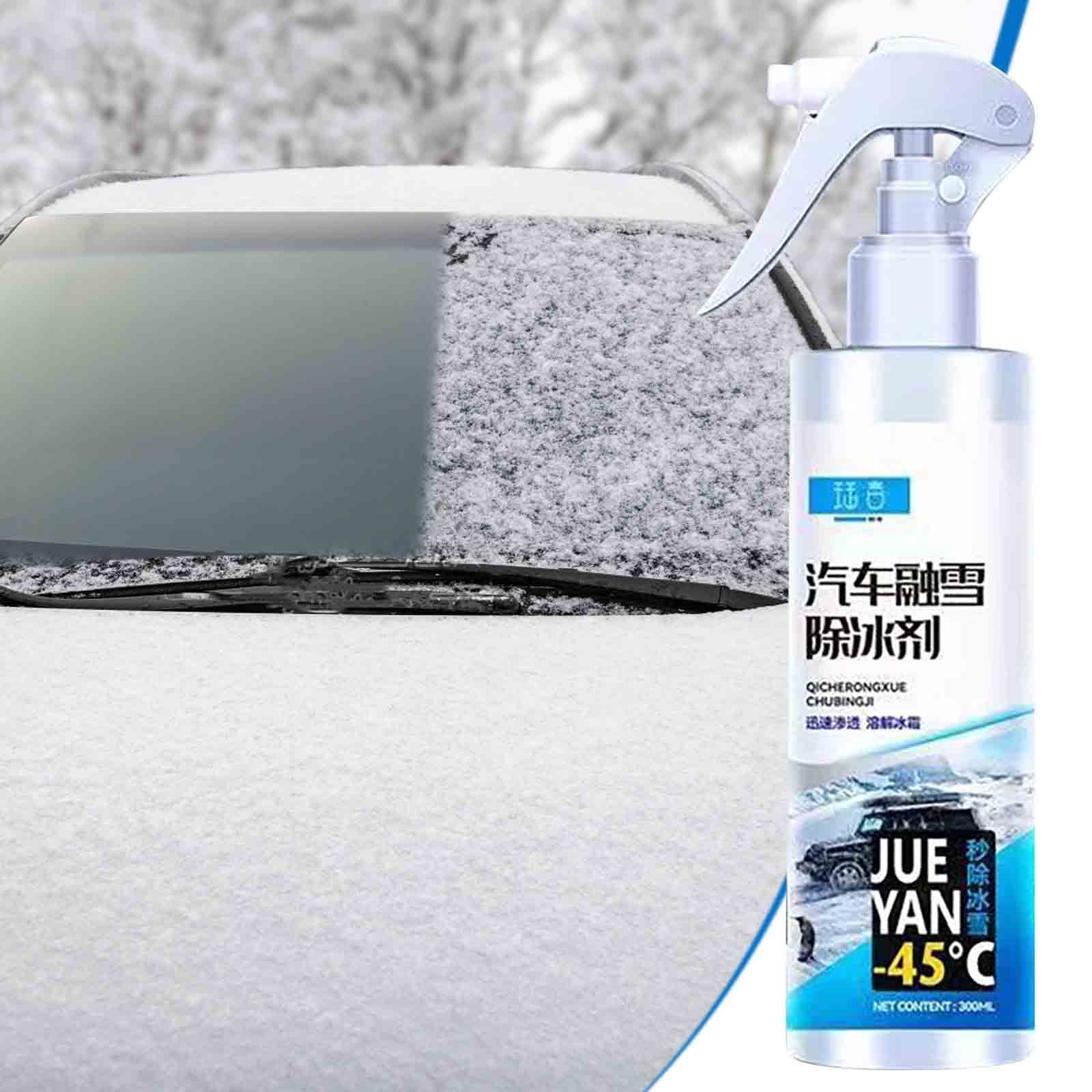TERGAYEE Car Glass Deicing & AntiFreeze Spray,Ice Remover Melting