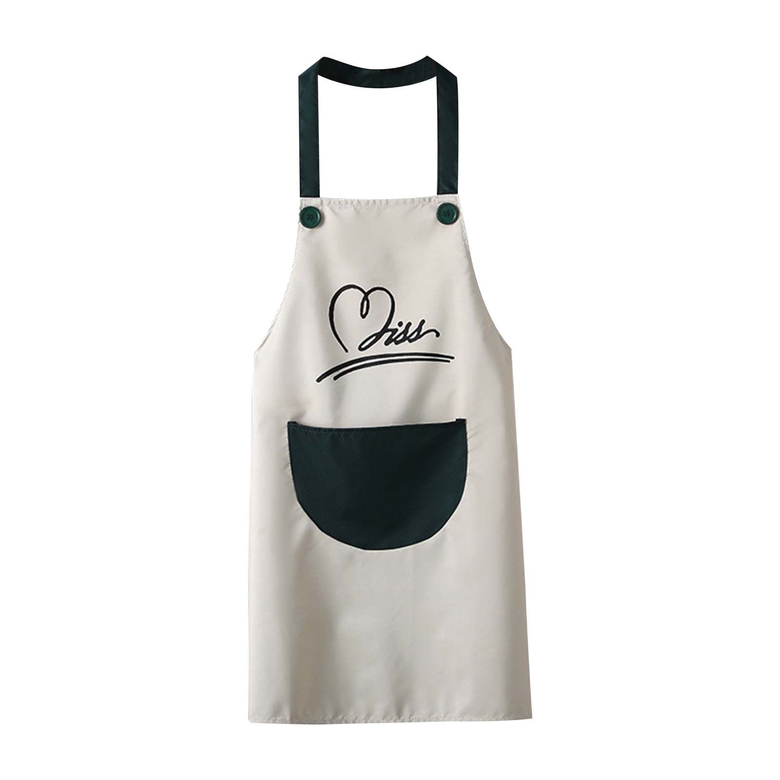 TERGAYEE Chef Apron,Apron with Pockets,Sleeveless Cooking Grilling