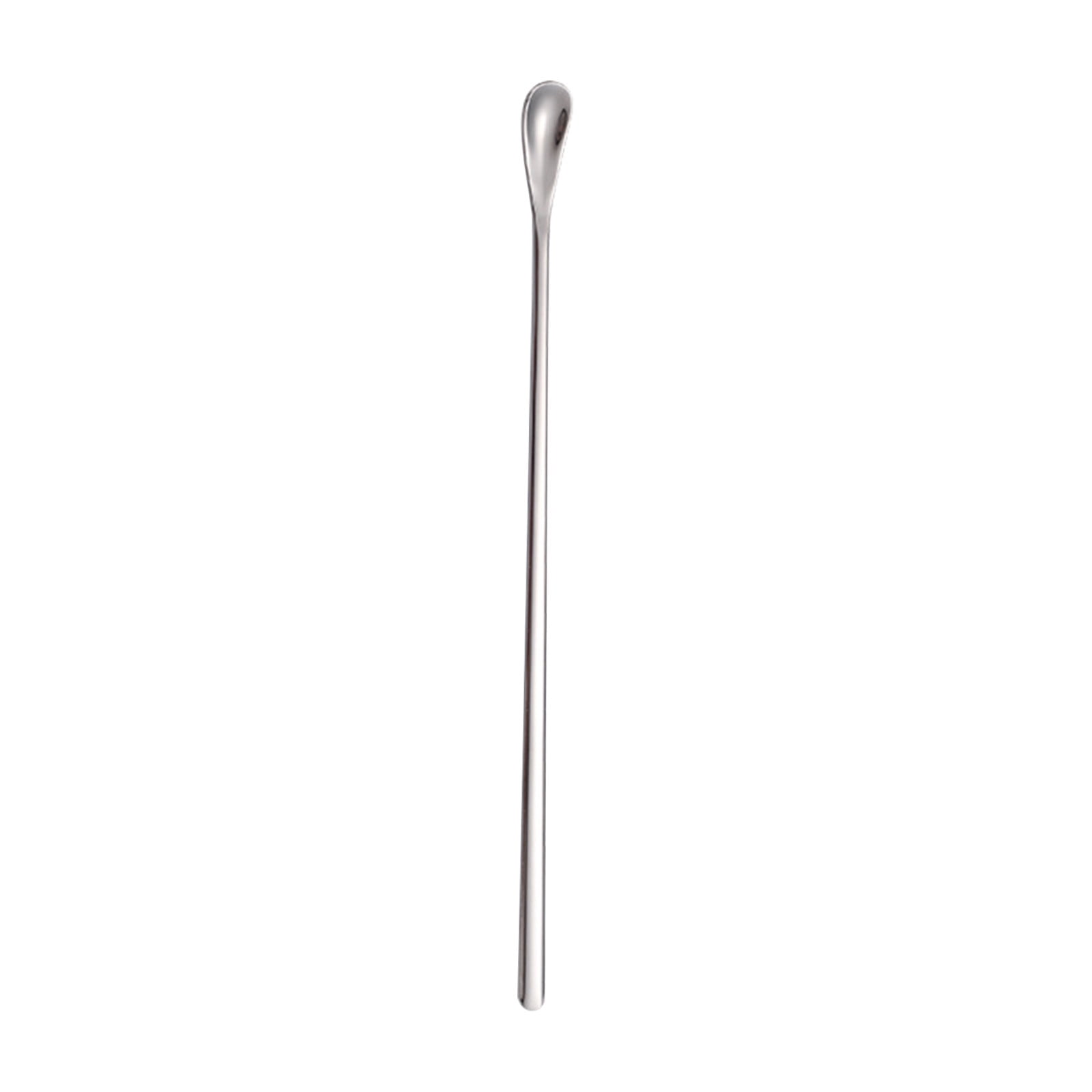 TERGAYEE Cocktail Spoon Long Handle Bar Spoon,Drink Mixer Metal Spoons