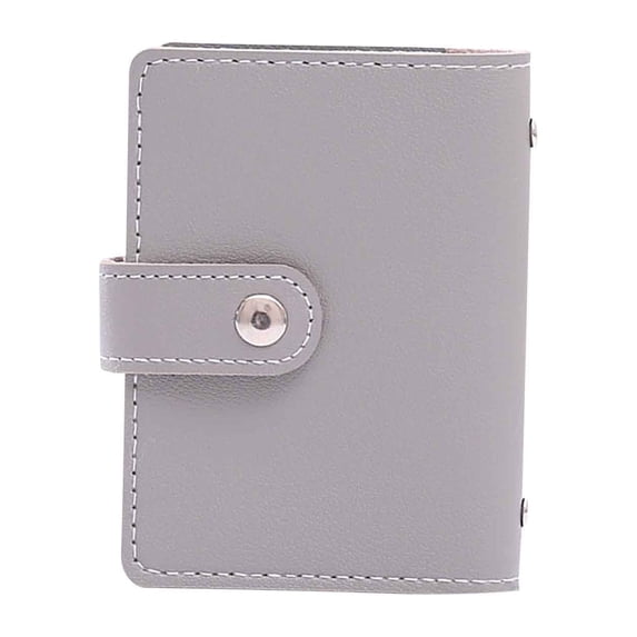 TERGAYEE Credit Card Holder Book,Pocket Credit Card Wallet for Women,Leather Credit Card Holder Business ID Card Case Book Style Name Card Holder Book