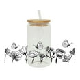 thumbnail image 1 of TERGAYEE Cup Wrap Transfer Stickers for Glass,Insects Transfer Paper Butterfly Rub on Stickers UV DTF PVC Cup Wrap Sticker Waterproof Rub Decals for Craft Glass, 1 of 3