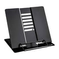 thumbnail image 1 of TERGAYEE Desk Book Stand,Adjustable Stand Document Holder Portable Sturdy Lightweight Bookstands,Multifunctional Desktop Reading Rest Book Holder, 1 of 3