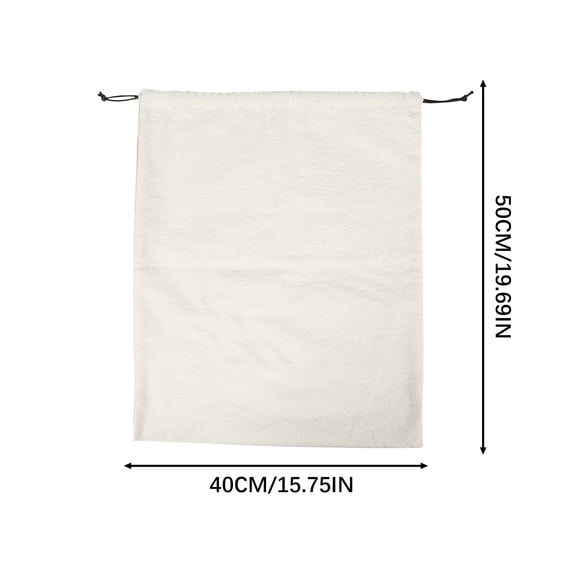 TERGAYEE Dust Bags for Handbags,Flannel Duster Bags,Cotton Fabric Storage Pouches with Drawstring Closure for Shoes,Purses,Travel,Packing,Luggage Organizer,Home Storage,Dust Proof Covers