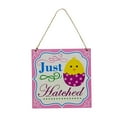 thumbnail image 1 of TERGAYEE Easter Wooden Bunny Hanging Pendant Ornament, Creative Easter Decorations Home Decor Crafts Easter Gifts, 1 of 3
