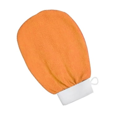 TERGAYEE Exfoliating Mitt,For Body Scrub Exfoliator Glove Exfoliate Bath Deep Exfoliating Gloves for Shower Dead Skin Remover Scrubber Exfoliation