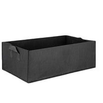 TERGAYEE Fabric Raised Garden Bed,RecTANGLE Breathable Planting Container Grow Bag Planter Pot for Plants,Flowers,Raised Planters for Outdoor Plants