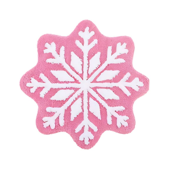 TERGAYEE Floor Mats Snowflakes Rug Winter Snowflake Doormat Snowflake Welcome Mat Cute Christmas Decorative Non-Slip Washable Door Mats for Indoor Outdoor Entrance Home Bathroom Rugs for Living Room