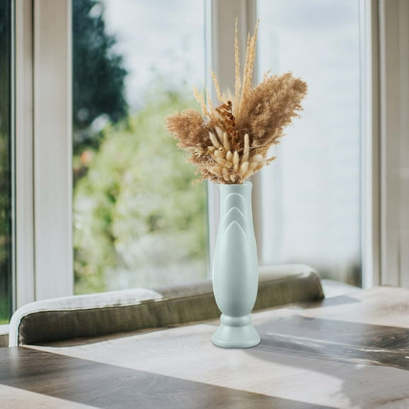 TERGAYEE Flower Vase,Minimalism Style for Modern Table Shelf Home Decor,Small Vase for Home Living Room Dining Table Farmhouse Office Decor