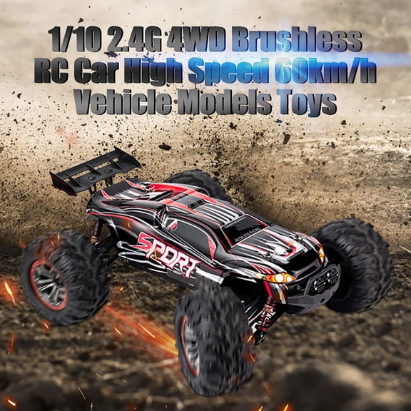 TERGAYEE Four Wheel Drive Off Road Remote Control Car, Four-Wheel Independent Shock Absorption Smooth Travel in All Terrain Suitable as Toys for Ages 8-13, Birthday Gifts Christmas Gifts