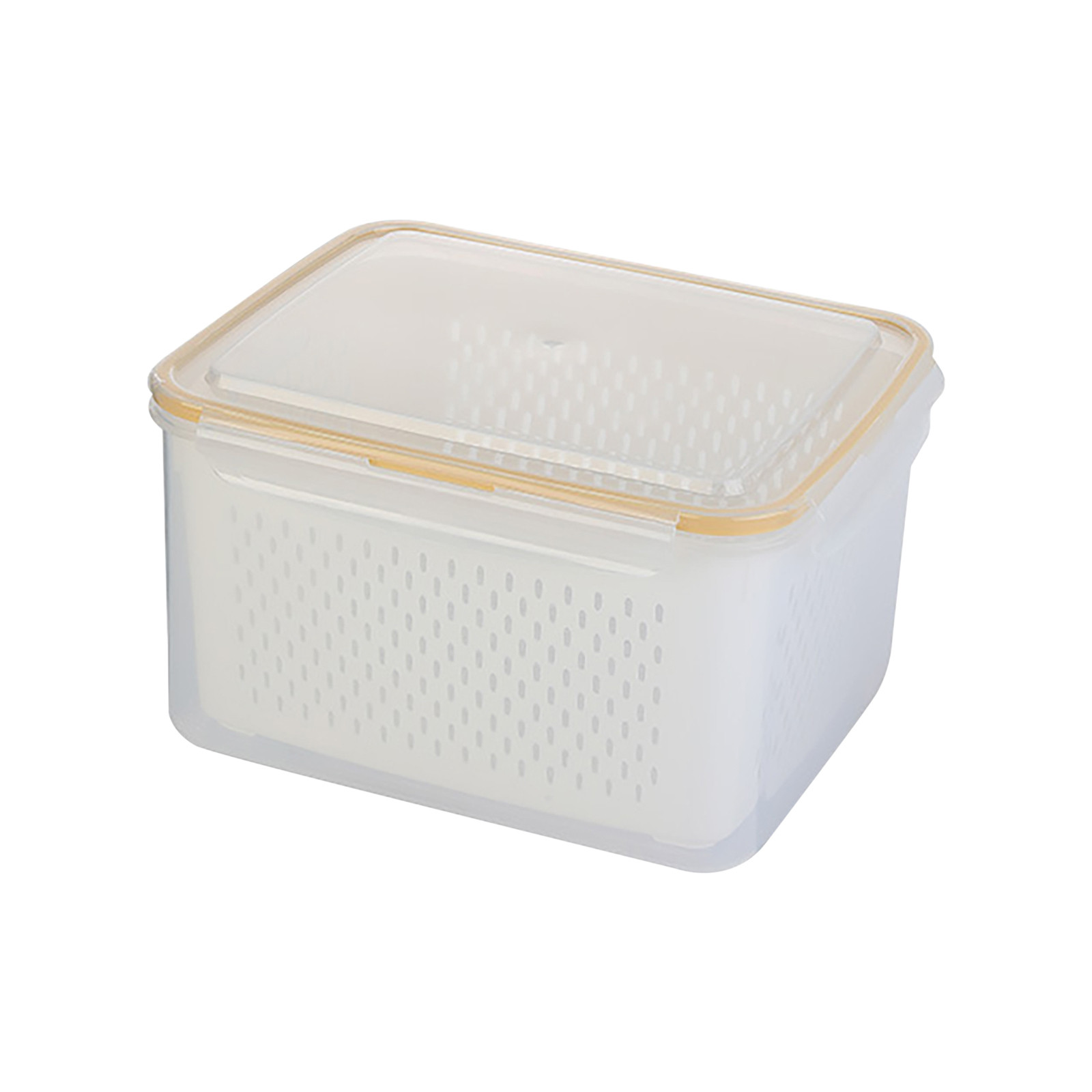 TERGAYEE Fruit Storage Containers for Fridge,Leakproof Food Storage