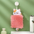 thumbnail image 1 of TERGAYEE Hand Towel Hangable Absorbent Towel Household Kitchen Bathroom Rag Handkerchiefs Hand Towels for Bathroom, 1 of 9