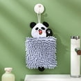 thumbnail image 1 of TERGAYEE Hand Towel Hangable Absorbent Towel Household Kitchen Bathroom Rag Handkerchiefs Hand Towels for Bathroom, 1 of 9