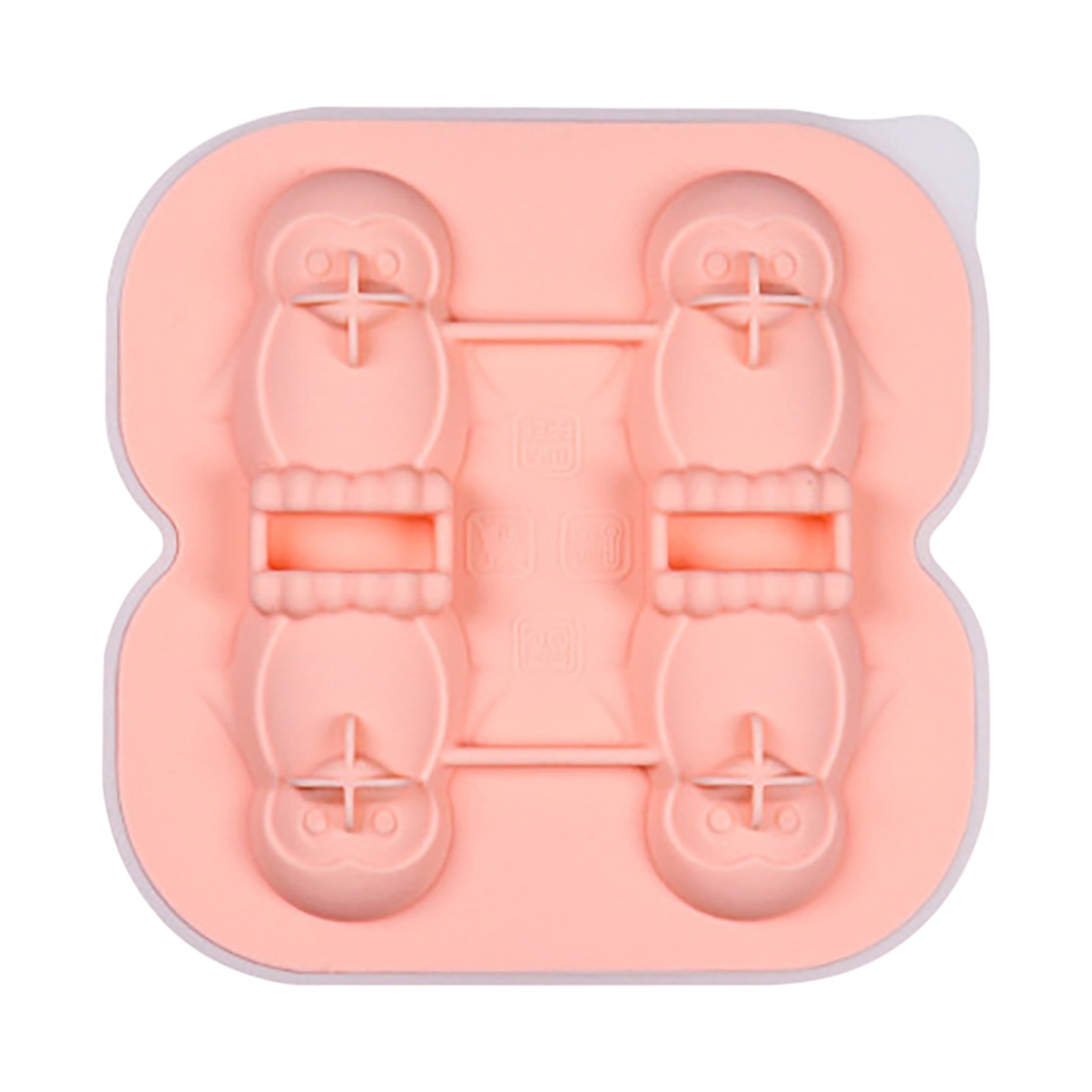  Fun Ice Cube Trays, Penguin Ice Cube Tray, 3D Cute Penguin Ice  Cube Tray, Novelty Ice Cube Trays, Cute Penguin Ice Maker, 4 Grid 3d Cute  Penguin Ice Tray, Safe and
