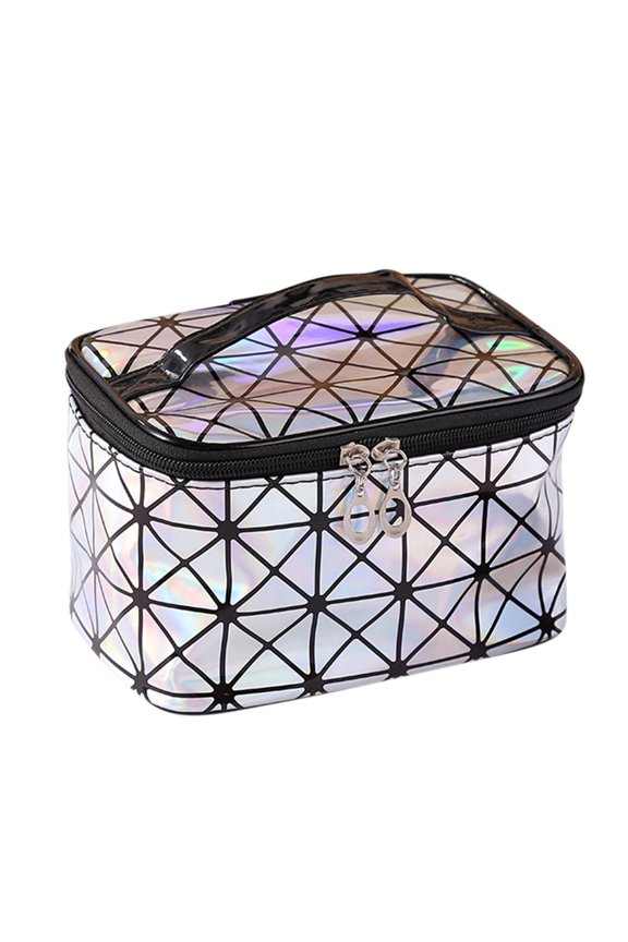 Large Capacity Travel toiletry bag,Multifunctional Storage toiletry bag PU Leather toiletry bag,with Handle and Divider Travel toiletry bags for Women