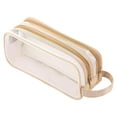thumbnail image 1 of TERGAYEE Large Grid Mesh Pencil Case,Clear Handheld Multifunction Pencil Pouch,Transparent Marker Organizer Office Business Travel Adults, 1 of 7