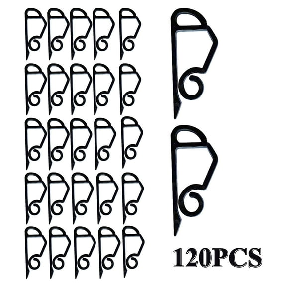 TERGAYEE Light Clips,Gutter Hooks Clips For Hanging Outdoor Lights, Christmas Light Hanger Clips Weatherproof Holiday Fairy Light Hanging Clips For Festival Christmas Decoration Outside String Lights