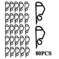 thumbnail image 1 of TERGAYEE Light Clips,Gutter Hooks Clips For Hanging Outdoor Lights, Christmas Light Hanger Clips Weatherproof Holiday Fairy Light Hanging Clips For Festival Christmas Decoration Outside String Lights, 1 of 3