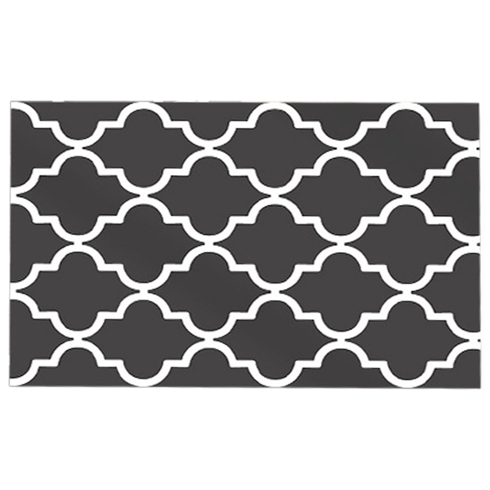 TERGAYEE Minimalist Kitchen Mat,Ultra Thin Indoor Door Mat Kitchen Mat