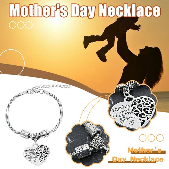 TERGAYEE Mothers Day Gifts Family Tree Bangle Bracelet Mom Mothers’ Day Gift and Daughter Forever