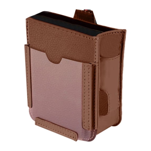 TERGAYEE Mtifunctional Car Pocket,Automotive Air Vent Mobile Phone Storage Pouch Small Bag Organizer Sunglass Holder Car Mount Phone Holder Key Card Case