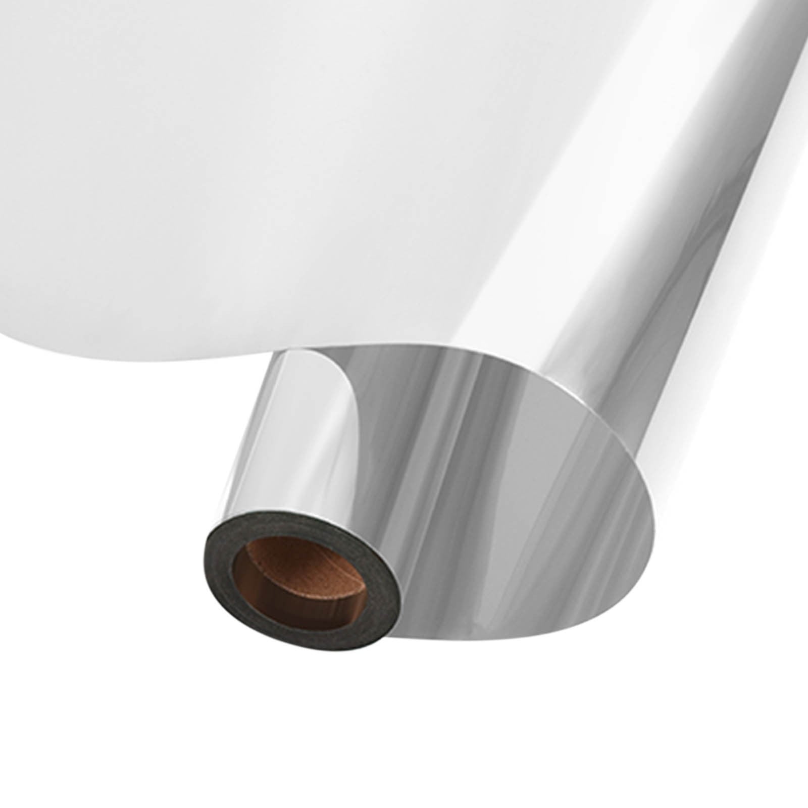 TERGAYEE One Way Window Film,Heat Control UV Sun Blocking Glass Mirror Tint Non Adhesive Static