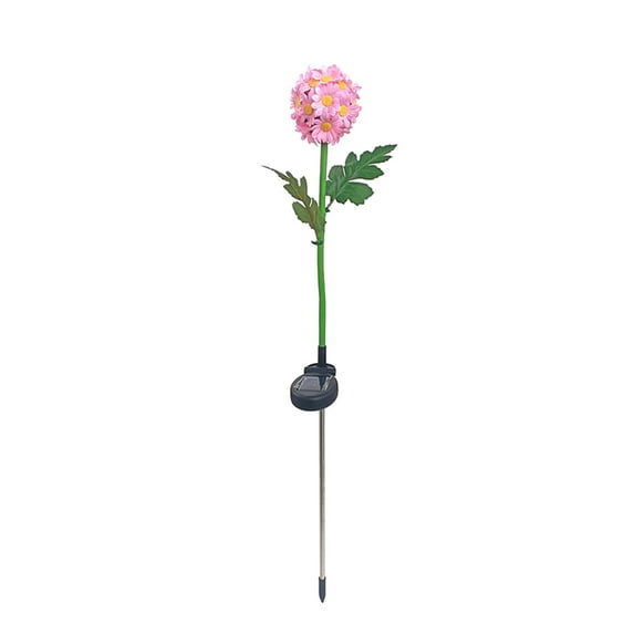 TERGAYEE Outdoor Lights Solar Ball Chrysanthemum Light Outdoor LED Garden Decoration Light Chrysanthemum Ball Light