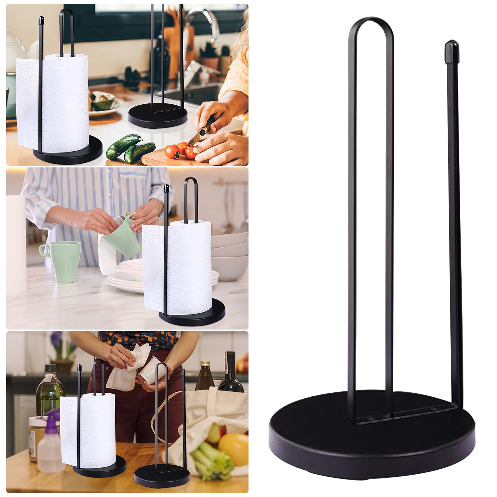 Free standing horizontal paper towel holder best sale