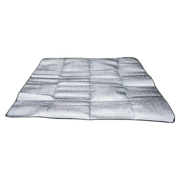 TERGAYEE Picnic Blanket,Foldable Waterproof Mat Aluminum Film Camping Beach Mat, Dampproof Outdoor Mat, Extra Large Picnic Blanket for Beach Camping Hiking Travel Outdoor