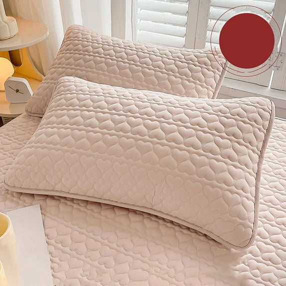 TERGAYEE Pillow Covers Thick and Oil Proof Pillowcase 19x29 Inch Household Single Pillowcase Machine Washable Household Hotel Bedding Home Supplies