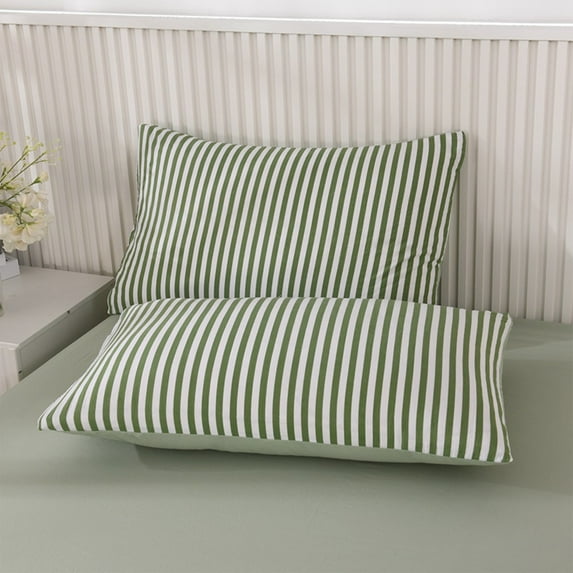 TERGAYEE Pillow Covers Washed Pillowcase Easy Solid Color Pillowcase Pillowcase A Pair Of 29.13x18.89In Household Bedding Home Supplies