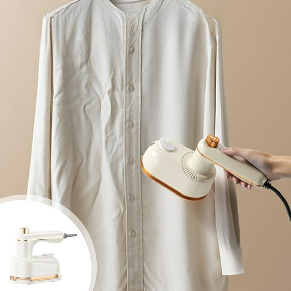 TERGAYEE Portable Travel Mini Steam Iron,Mini Handheld Travel Steam Iron for Clothes Hanging,180° Foldable Small Size Ironing Machine for Home,Business