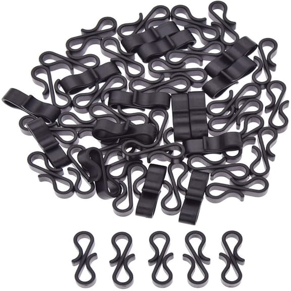 Vikakiooze S Clip Hooks,50 Pcs Plastic Gutter Hanging Hooks Outdoor Christmas Lights Hooks Clips S Clip Hooks For Christmas Party Birthday Wedding Decoration