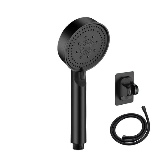 TERGAYEE Shower High Pressure Handheld Showerhead,High Pressure 5 Spray Mode Showerhead,with 60 Inch Stainless Steel Hose and Adjustable Overhead Bracket