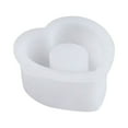 thumbnail image 1 of Vikakiooze Silicone Candle Holder Molds,Five Pointed Star/CircularS/M/L/Heart-Shaped Gypsum Drip Molds - Silica Gel Candle,Tealight & Votive Candle Holders Dining Table Decor, 1 of 7