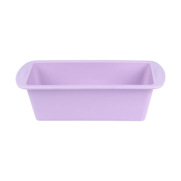 TERGAYEE Silicone Mini Loaf Pan,7.7 inch Rectangle Mould NonStick Easy Release Rectangle Silicone Mini Cake Pan for Baking Bread Cake Mold