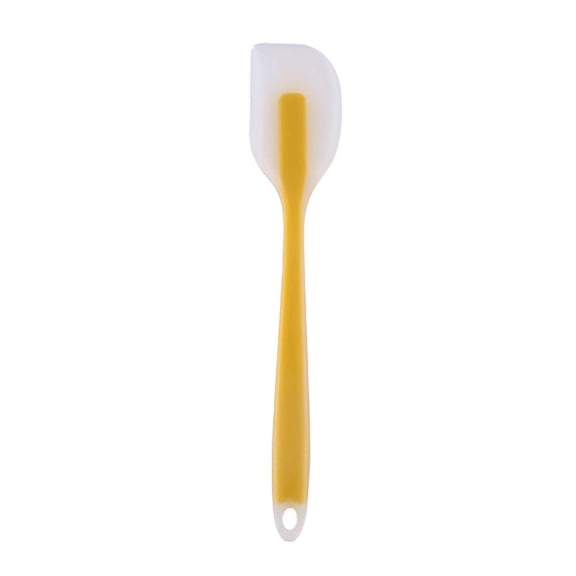 TERGAYEE Silicone Mini Spatula,Translucent Cream Spatula Cake Spatula Butter Mixing Spatula Cake Baking Tool,for Cooking Baking Frosting or Mixing