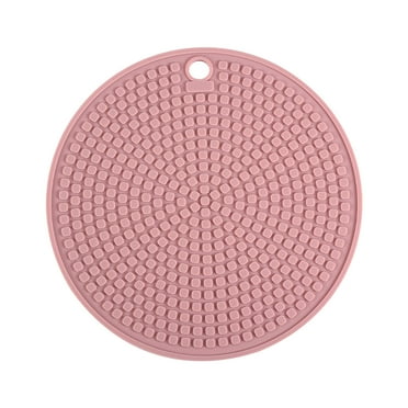 TERGAYEE Silicone Trivet Pot Mat,Silicone Pot Holders for Hot Pan and Pot Pads,Non-Slip Heat Resistant Silicone Mat for Countertops,Spoon Rest