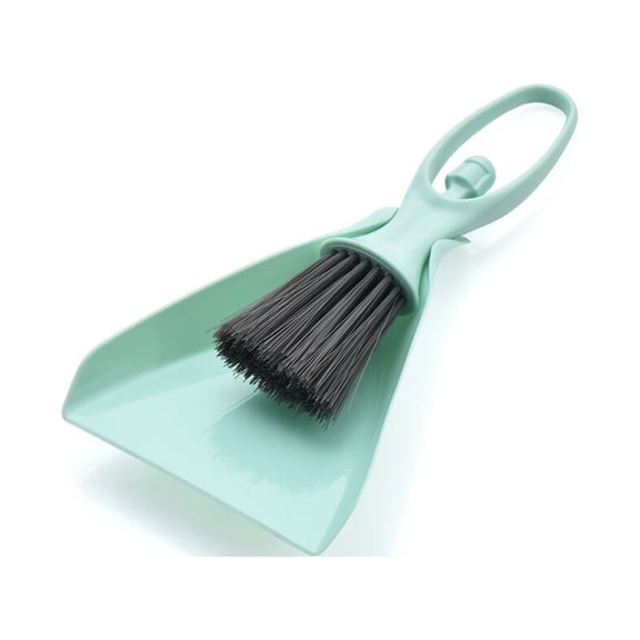 Vikakiooze Small Broom and Dustpan Set,Mini Handheld Dust pan with Cleaning Brush Combo for Home,Desktop,Sofa,Kitchen,Keyboard,Sweeping Small Sweeping