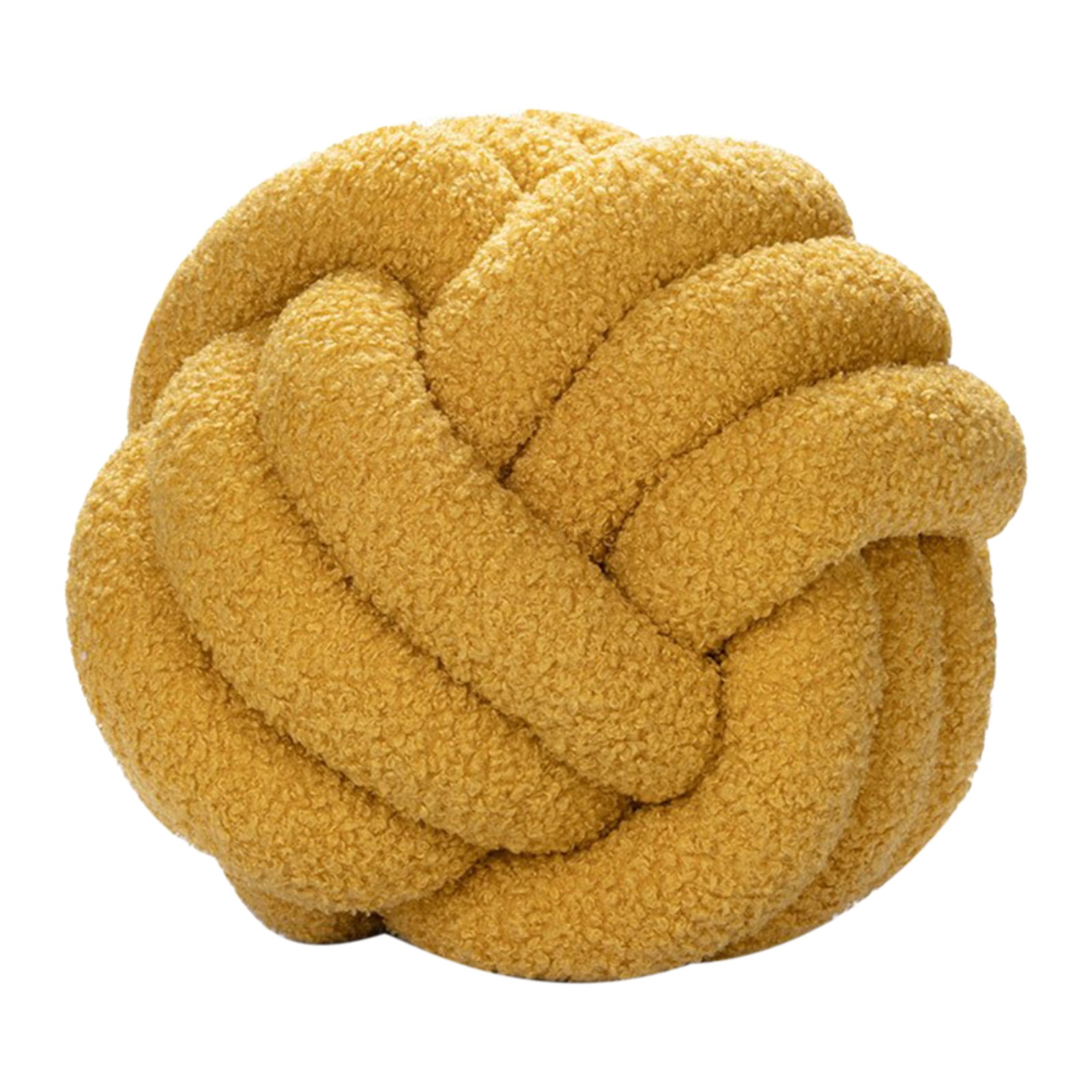 TERGAYEE Soft Knot Ball Pillows,Handmade Round Throw Pillow Cushion Home Decoration Plush Pillow,Throw Knotted Pillow for Bed,Couch,Bedroom Home Decor