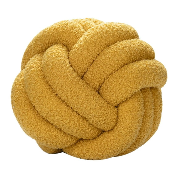 TERGAYEE Soft Knot Ball Pillows,Handmade Round Throw Pillow Cushion Home Decoration Plush Pillow,Throw Knotted Pillow for Bed,Couch,Bedroom Home Decor