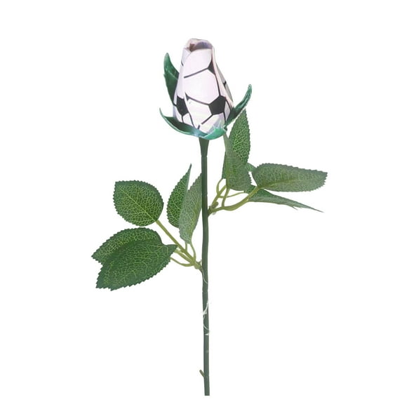 TERGAYEE Softball Rose,Sport Roses Softball Senior Gifts Bouquet Decorations Artificial Flowers for Fathers Mothers Day